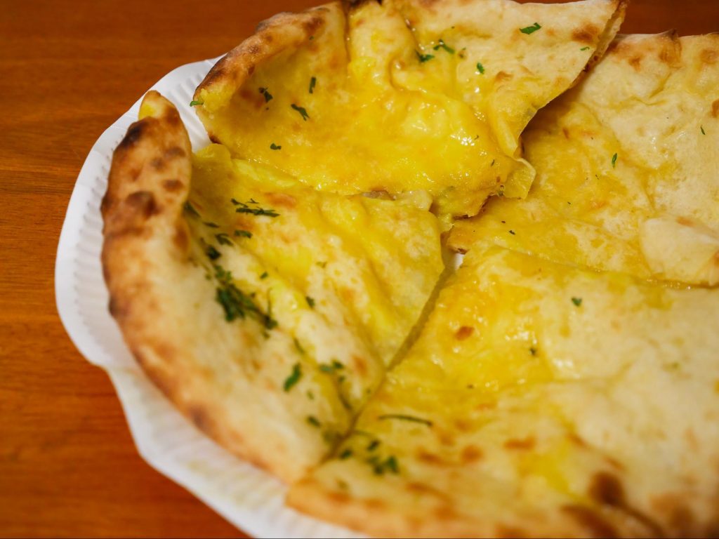 cheese naan from Priya in Hiro